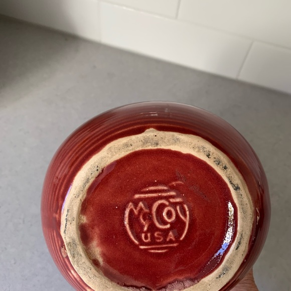 Authentic McCoy Pottery Pitcher - Picture 4 of 4